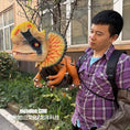 Load image into Gallery viewer, Hand-Operated Dilophosaurus Puppet with Water Spray-BB157