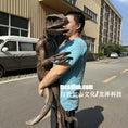 Load image into Gallery viewer, Cinging Posture Raptor Puppet-BB136