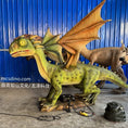 Load image into Gallery viewer, Verde Green Dragon Animatronic-DRA020