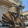 Load image into Gallery viewer, Earth Element Dragon Animatronic Model