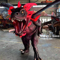 Load image into Gallery viewer, Unleash the Magic with the Lifelike Luminous Fire Dragon Costume