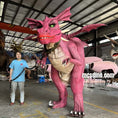 Load image into Gallery viewer, Pink Shrek Dragon Costume Stand Out on Stage-DCDR016