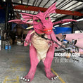 Load image into Gallery viewer, Pink Shrek Dragon Costume Stand Out on Stage-DCDR016