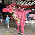 Load image into Gallery viewer, Pink Shrek Dragon Costume Stand Out on Stage-DCDR016