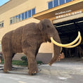 Carica l'immagine nel visualizzatore della galleria, Real Scale Animatronic Mammoth Model- AFW001F