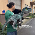 Charger l'image dans la visionneuse de la galerie, Realistic Baby T-Rex Hand Puppet – A Tiny Dino That Fits Right in Your Arms-BB153