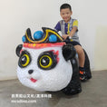 Load image into Gallery viewer, panda riding scooter-mcsdino