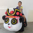 Load image into Gallery viewer, panda riding scooter-mcsdino