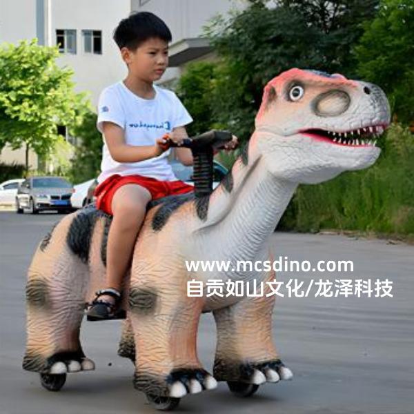 rd014-dinosaur ride trex scooter