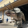 Charger l'image dans la visionneuse de la galerie, 10m Triceratops Animatronic Dinosaur Model-MCST003B