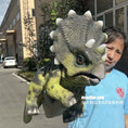 Load image into Gallery viewer, Triceratops Hand Puppet-BB135