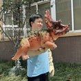 Load image into Gallery viewer, Triceratops Hand Puppet-BB130
