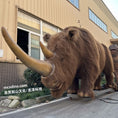 Carica l'immagine nel visualizzatore della galleria, Woolly Rhinoceros Animatronic Model-AFC001C
