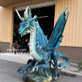 Load image into Gallery viewer, Animatronic Blue Dragon Model-DRA043
