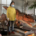 Bild in Galerie-Betrachter laden, animatronic carnotaurus dinosaur park