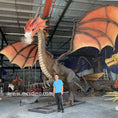 Load image into Gallery viewer, Animatronic Firedrake Dragon Model-DRA034