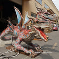 Carica l'immagine nel visualizzatore della galleria, Azi Dahaka Animatronic Three Heads Dragon