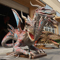 Carica l'immagine nel visualizzatore della galleria, Azi Dahaka Animatronic Three Heads Dragon