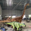 Load image into Gallery viewer, brachiosaurus animatronic dinosaur 5m tall
