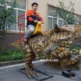 Load image into Gallery viewer, Carnotaurus Ride Dinosaur Kiddie Ride-RD029B
