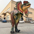 Load image into Gallery viewer, Dilophosaurus Costume Flapping Neck Frill-DCDL800