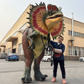 Load image into Gallery viewer, Dilophosaurus Costume Flapping Neck Frill-DCDL800