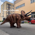 Load image into Gallery viewer, Halloween Dinosaur Suit Triceratops Costume