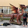 Load image into Gallery viewer, animatronic juvenile red dragon-dra020