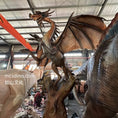 Load image into Gallery viewer, animatronic dragon perch on tree