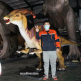 Load image into Gallery viewer, Elegant Parasaurolophus animatronic model-MCSP004C