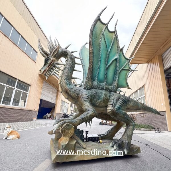 Junior Prismatic Dragon Animatronic Model-DRA019
