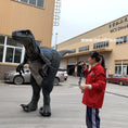 Load image into Gallery viewer, Realistic Velociraptor Costume Hidden Legs