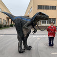 Load image into Gallery viewer, Realistic Velociraptor Costume Hidden Legs