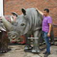 Bild in Galerie-Betrachter laden, Rhino Animatronic Animal Robot-MAR002