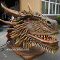 Load image into Gallery viewer, Riding Animatronic Dragon Head