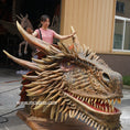 Load image into Gallery viewer, Riding Animatronic Dragon Head