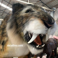 Load image into Gallery viewer, Saber-toothed Cat Animatronic