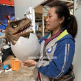 Load image into Gallery viewer, Dino Puppet T-Rex In Egg-BB082