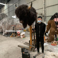 Load image into Gallery viewer, Animatronic Bison Head Buffalo Mount-MAB006