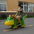 Load image into Gallery viewer, Green Dragon Scooter Ride On Dragon-RD067