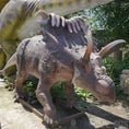 Load image into Gallery viewer, MCSDINO Animatronic Dinosaur Animatronic Kosmoceratops Dinosaur Model-MCSK002