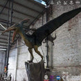 Load image into Gallery viewer, MCSDINO Animatronic Dinosaur Animatronic Pteranodon Perched On Tree Model Pterosaur Statue-MCSP012 B