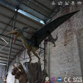Load image into Gallery viewer, MCSDINO Animatronic Dinosaur Animatronic Pteranodon Perched On Tree Model Pterosaur Statue-MCSP012 B