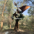 Load image into Gallery viewer, MCSDINO Animatronic Dinosaur Animatronics Couple Dsungaripterus Stay On The Tree-MCSD001