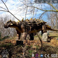 Load image into Gallery viewer, MCSDINO Animatronic Dinosaur Best Animatronic Dinosaur Ankylosaurus For Sale Supplied To Park-MCSA010