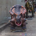 Load image into Gallery viewer, MCSDINO Animatronic Dinosaur China Simulation Animatronic Dinosaur Model Protoceratops-MCSP010
