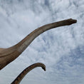 Load image into Gallery viewer, MCSDINO Animatronic Dinosaur Couple Of Brachiosaurus Dinosaur Statues-MCSB004D