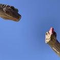 Load image into Gallery viewer, MCSDINO Animatronic Dinosaur Couple Of Brachiosaurus Dinosaur Statues-MCSB004D