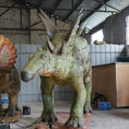 Cargar la imagen en la vista de la galería, MCSDINO Animatronic Dinosaur Giant Dinosaur Model Jurassic-Sized Stegosaurus-MCSS009