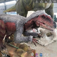 Load image into Gallery viewer, MCSDINO Animatronic Dinosaur Hand Gesture Control Animatronic Utahraptor Model-MCSU001